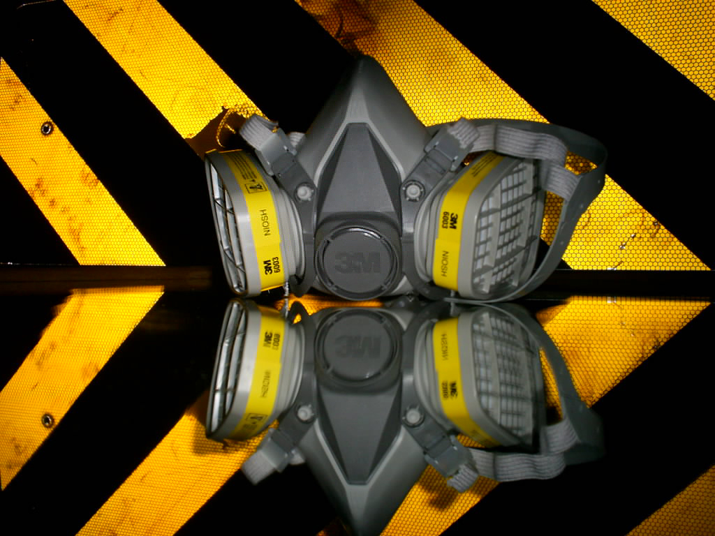 Respirator Hazardous Sign